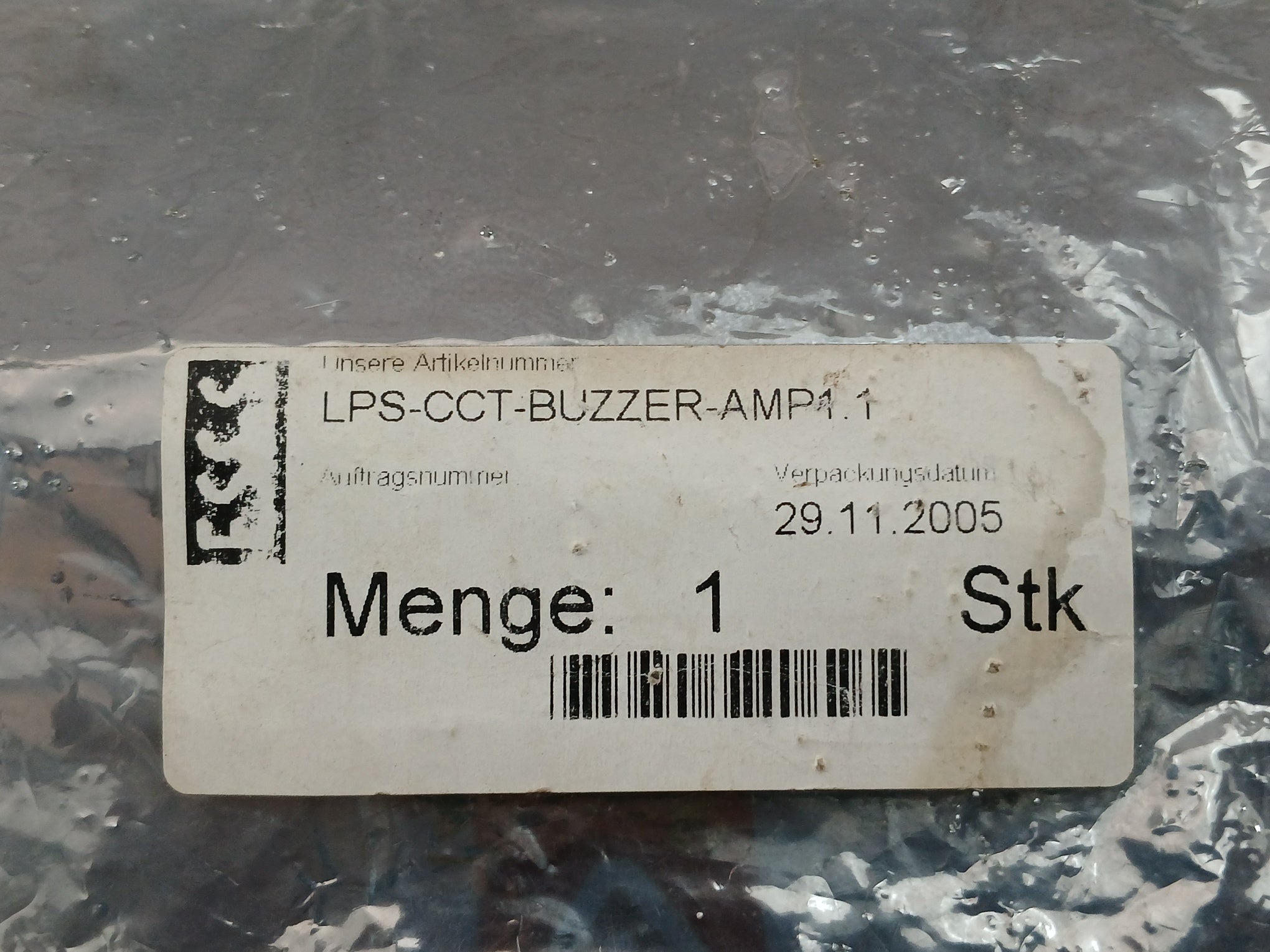 Computer Technology Audio Amplifier/Alarm Board Sku 201131