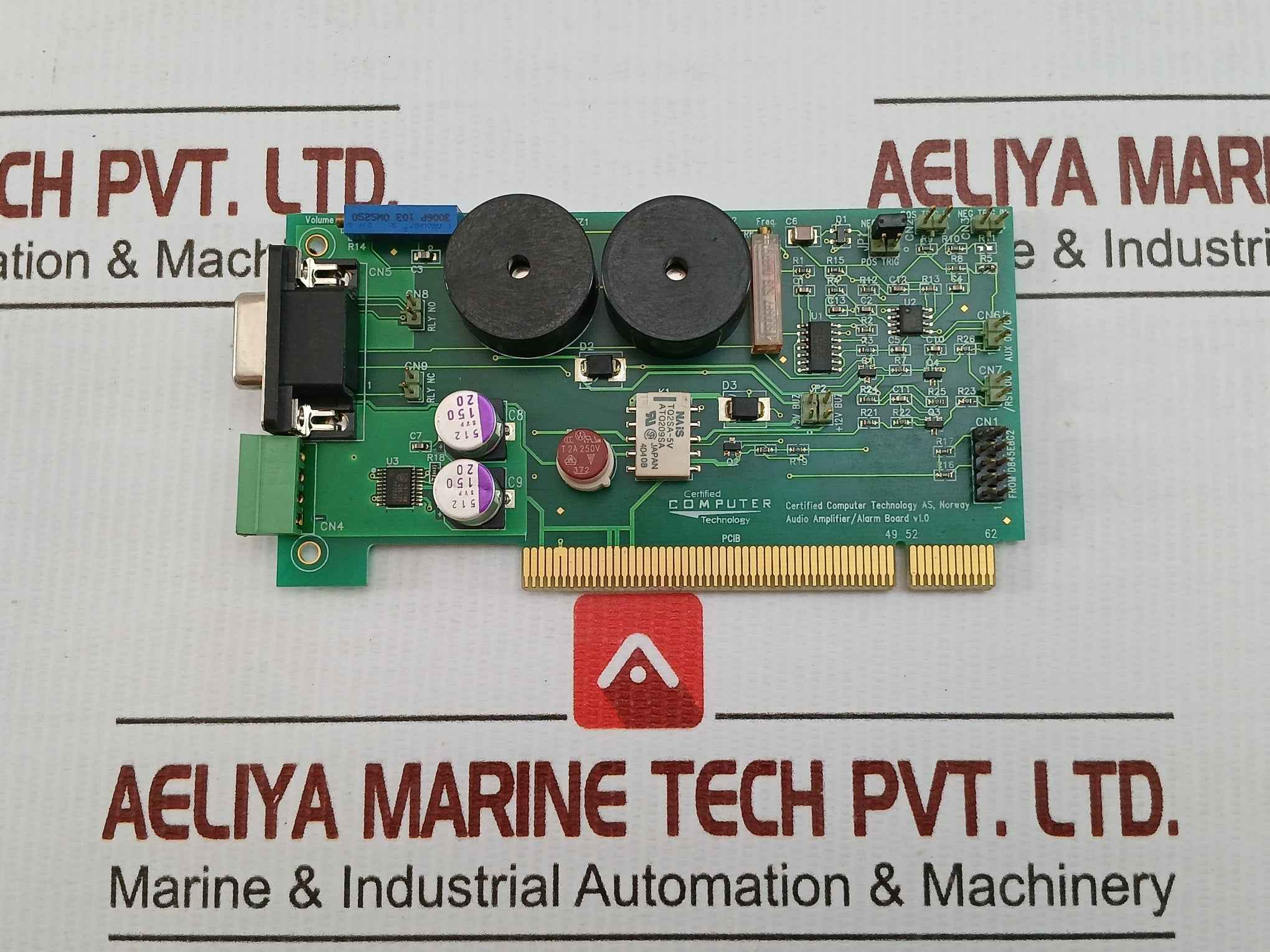 Computer Technology Audio Amplifier/Alarm Board