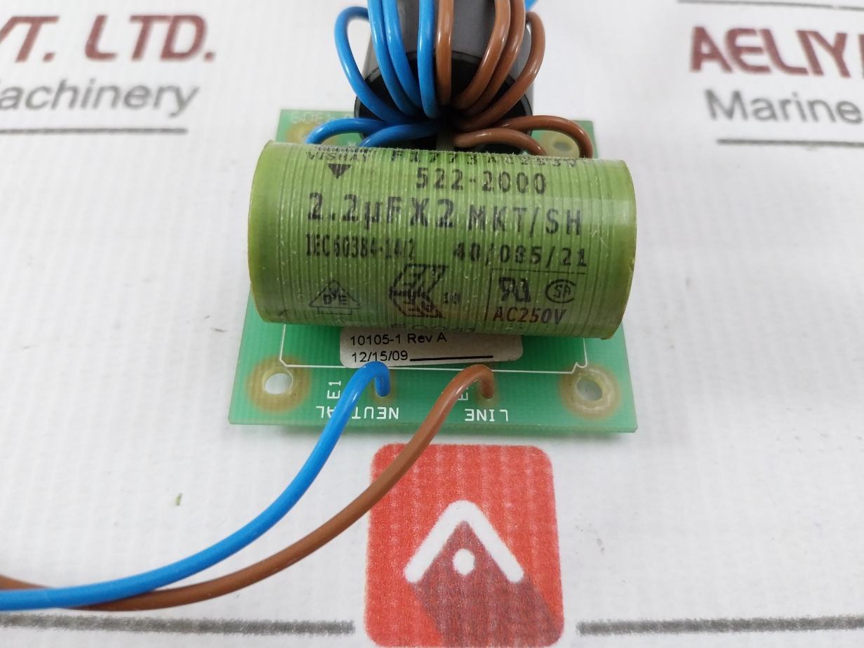 Comtech Pc/10105A Capicitor Board Assembly Ac250V Rev A1