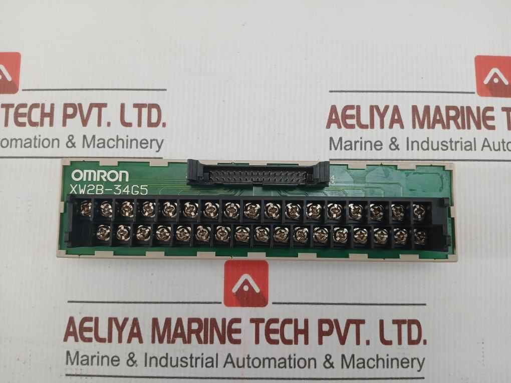Connector Terminal Block Conversion Unit Xw2B-34G5 Omron