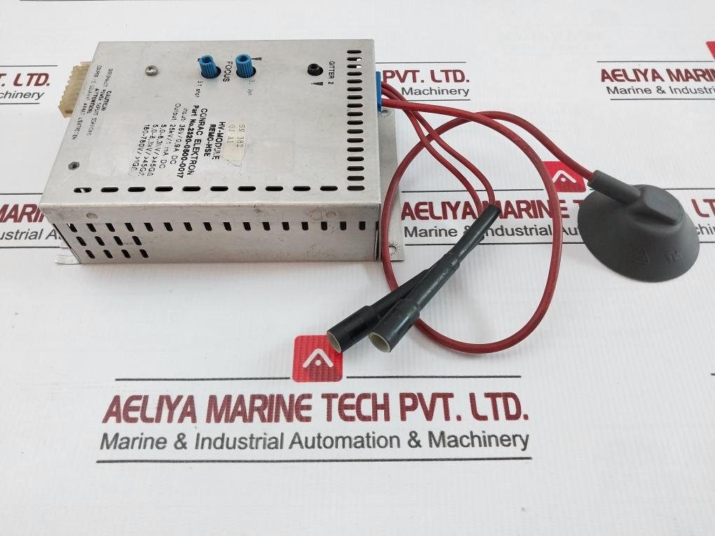 High-voltage Power Supply Module Sn 382 Qj A1 Conrac Elektron 36V/0.9A Dc