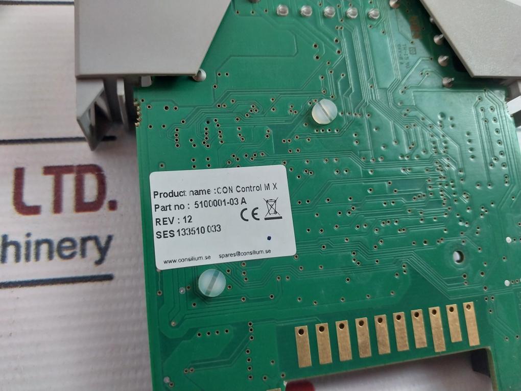 Consilium 5100001-03A Con Control Mx Module Rev 12