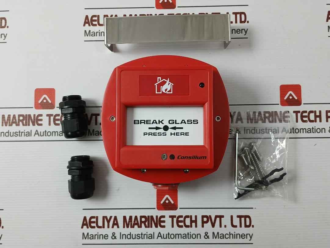 Consilium 60060-001010 Manual Call Point 15-28Dc Rev No.R1H