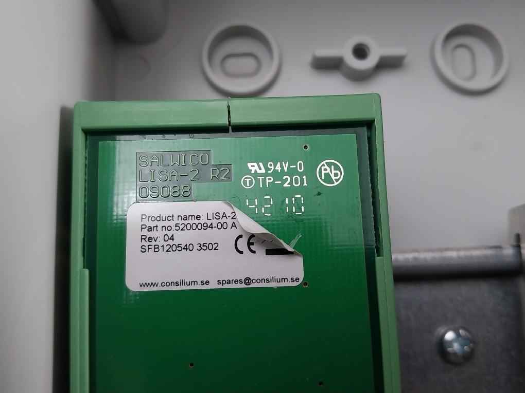Consilium N1790 Intrinsically Safe Isolator Lisa-2 R2