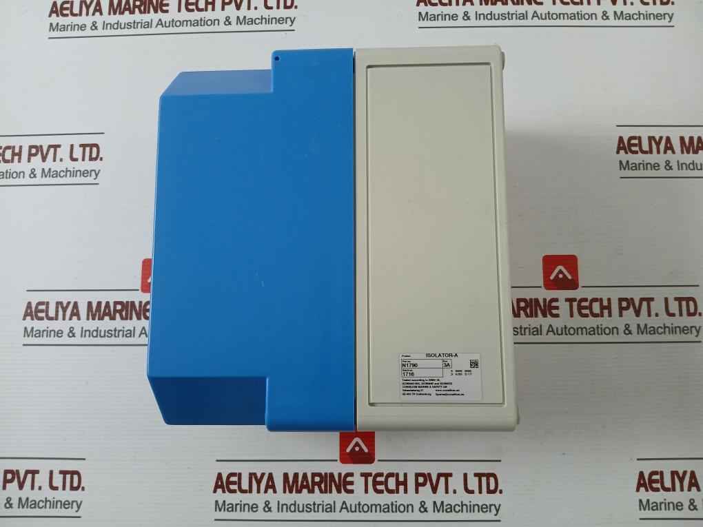 Consilium N1790 Ns-isolator-a Intrinsically Safe Isolator Rev 3A 5200094-00 A