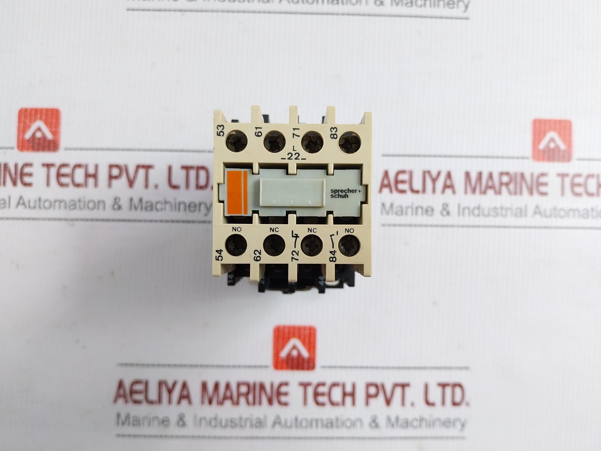 Contact-Block-95V-50Hz-110V-60Hz-10-Amps-Sprecher-Schuh-Cs-3-209526-6