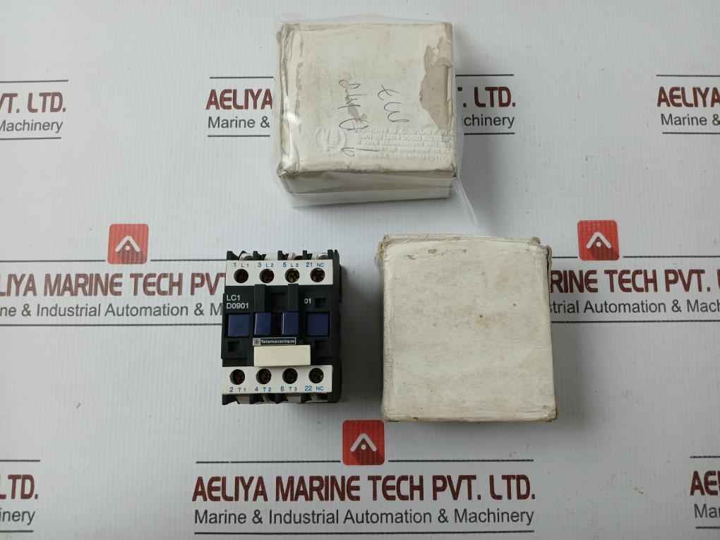 Contactor 20A 690V 50/60 Hz Telemecanique Lc1 D0901