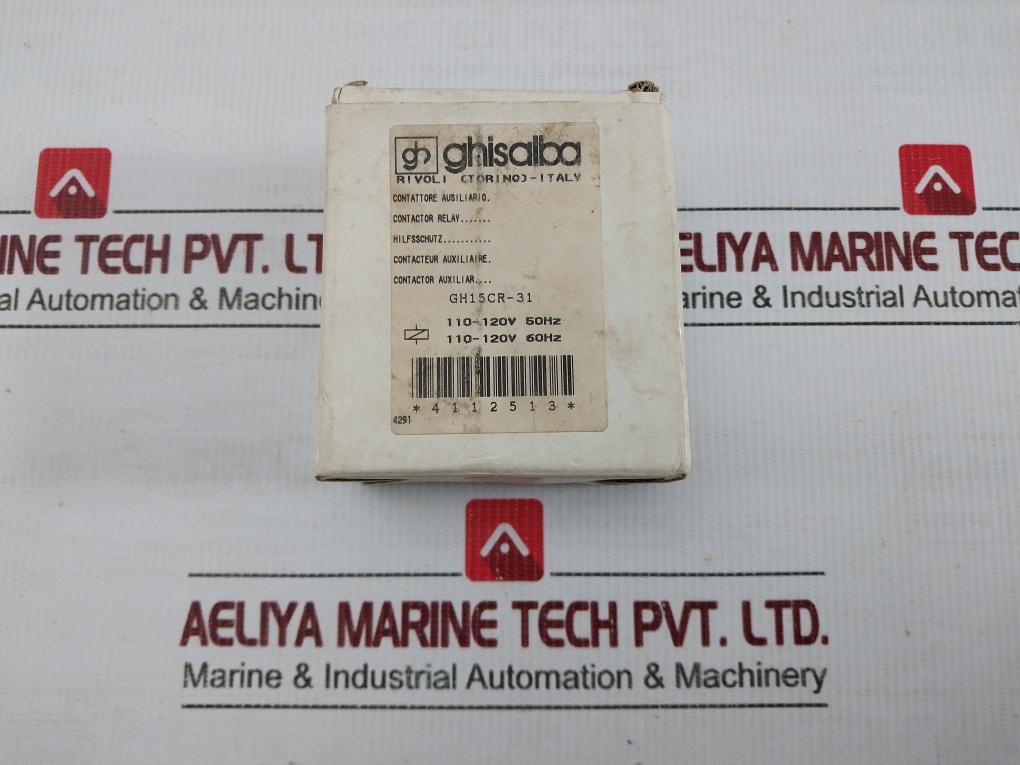 Contactor Relay Gh15Cr Ghisalba 690V/10A