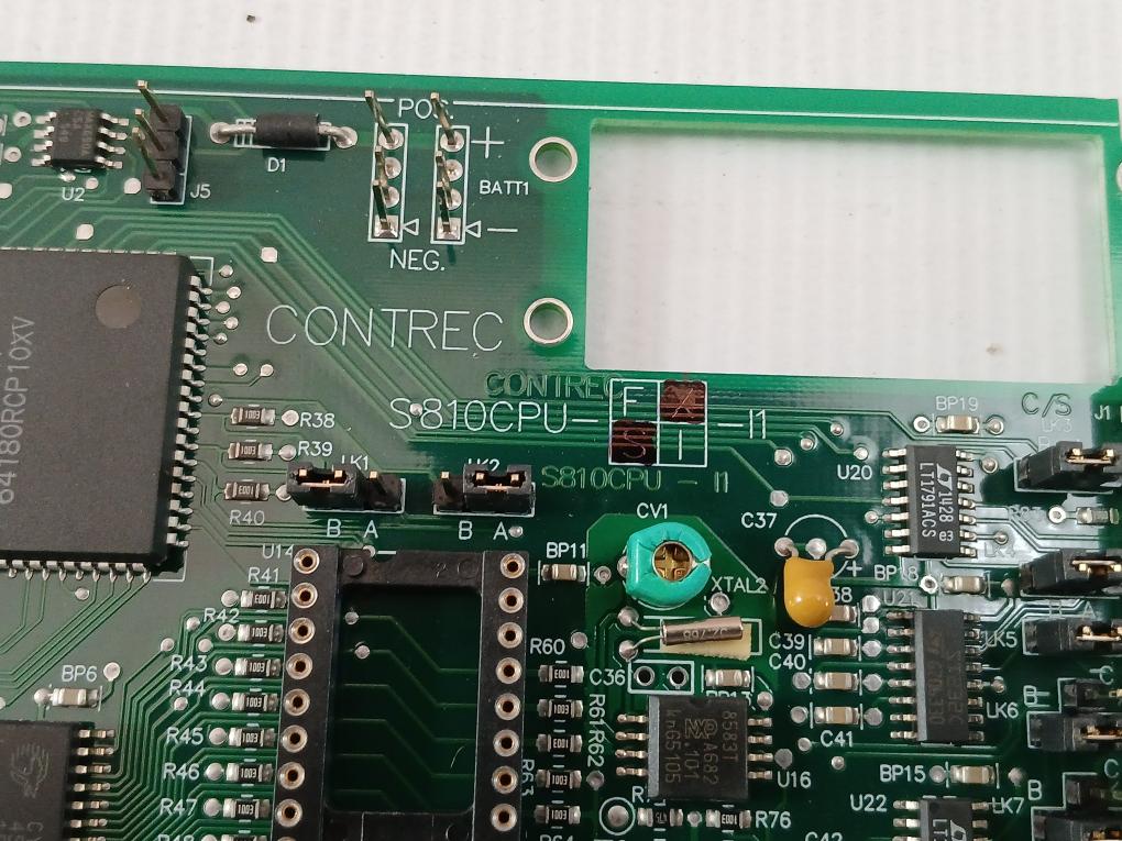 Contrec Printed Circuit Board S810Cpu-i1