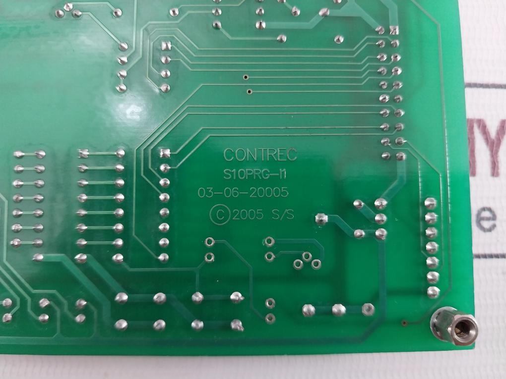Contrec S10Prg-i1 S10 Cpu Programming Interface