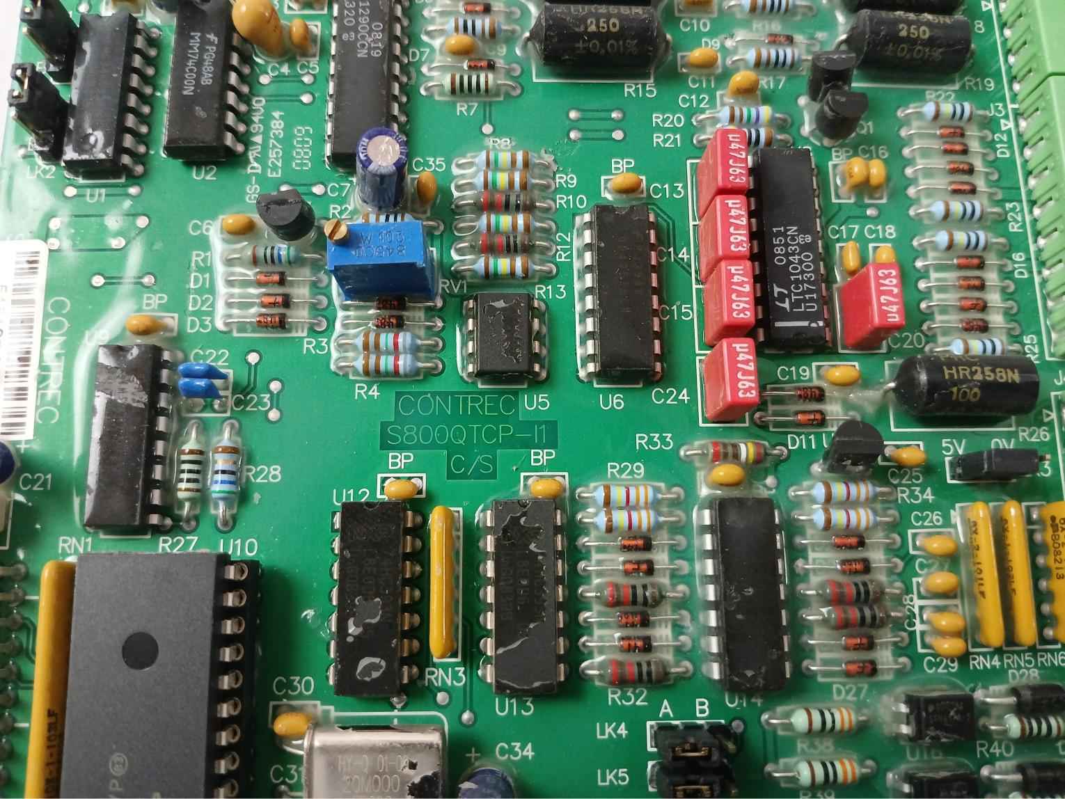 Contrec S800Qtcp-i1 C/S Printed Circuit Board S800Q2T2 C 4R2-i1