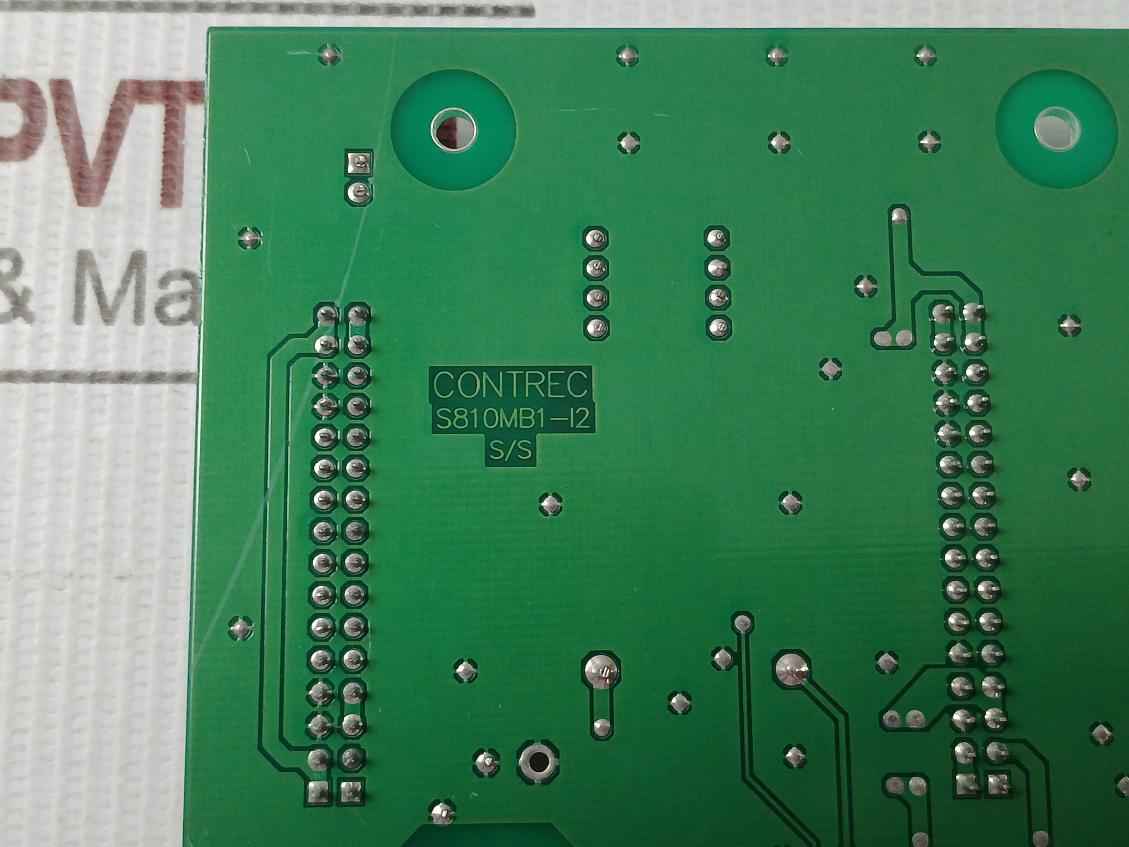 Contrec S810mb1-i2 Backplane Pc Board 94v-0