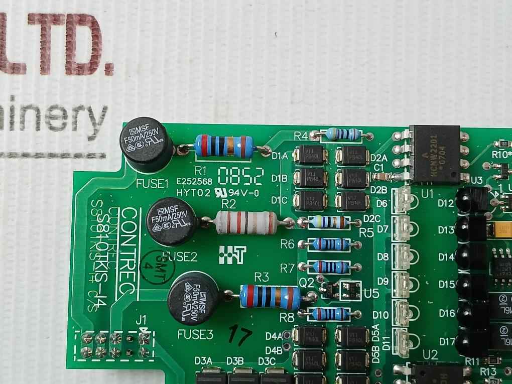 Contrec S810tkis-i4 Signal Input Pcb Module