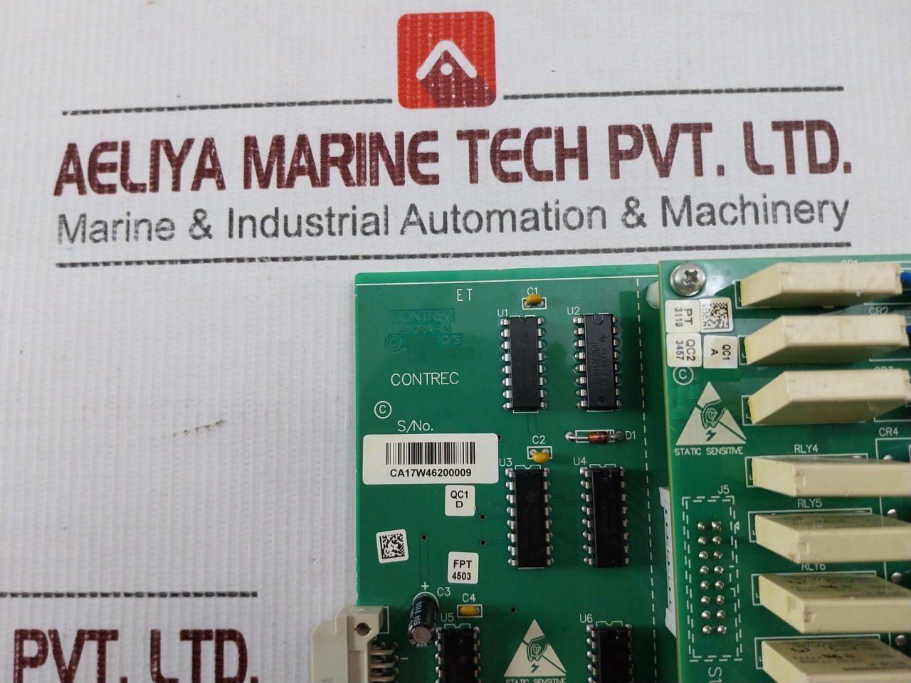 Contrec S10Ra-ssr-i2 Output Board Ca17W38300021