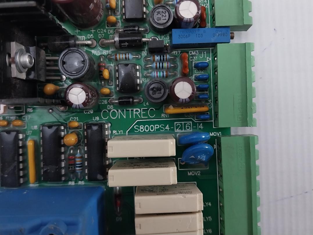 Contrec S800Ps4-2 6-i4 Power Supply Board 50/60Hz 115V