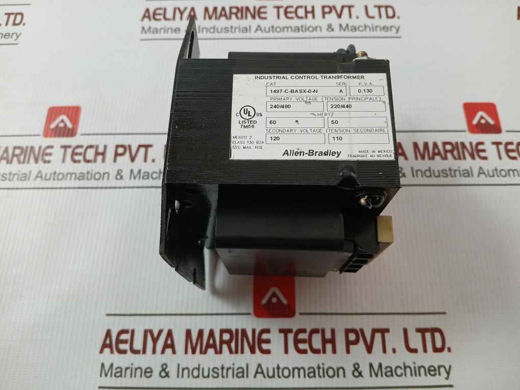 Control Circuit Transformer 1497-c-basx-0-n Allen-bradley 120-110V