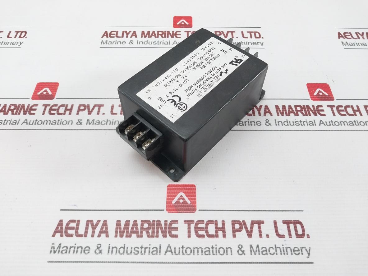Ic+202 Active Tracking Filter 240 Vac, 50/60 Hz, 2.5A Control Concepts 530 Gm