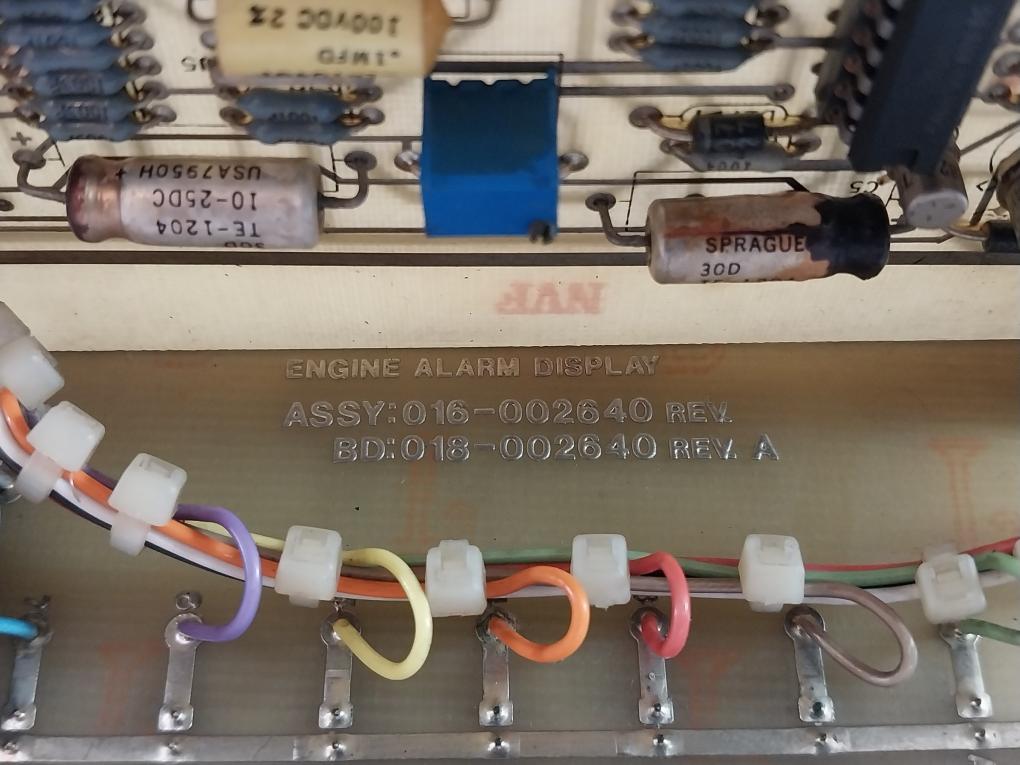 Control Rack Module 9603, 1026, 8991 Rev. E 1981 Integrated Power Systems