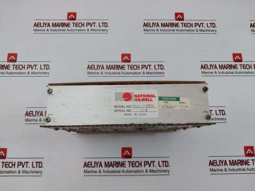 Control Rack Module 9603, 1026, 8991 Rev. E 1981 Integrated Power Systems