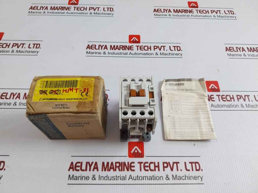 Control Relay 200V 50/60Hz Part No Hmt 31 Hyundai