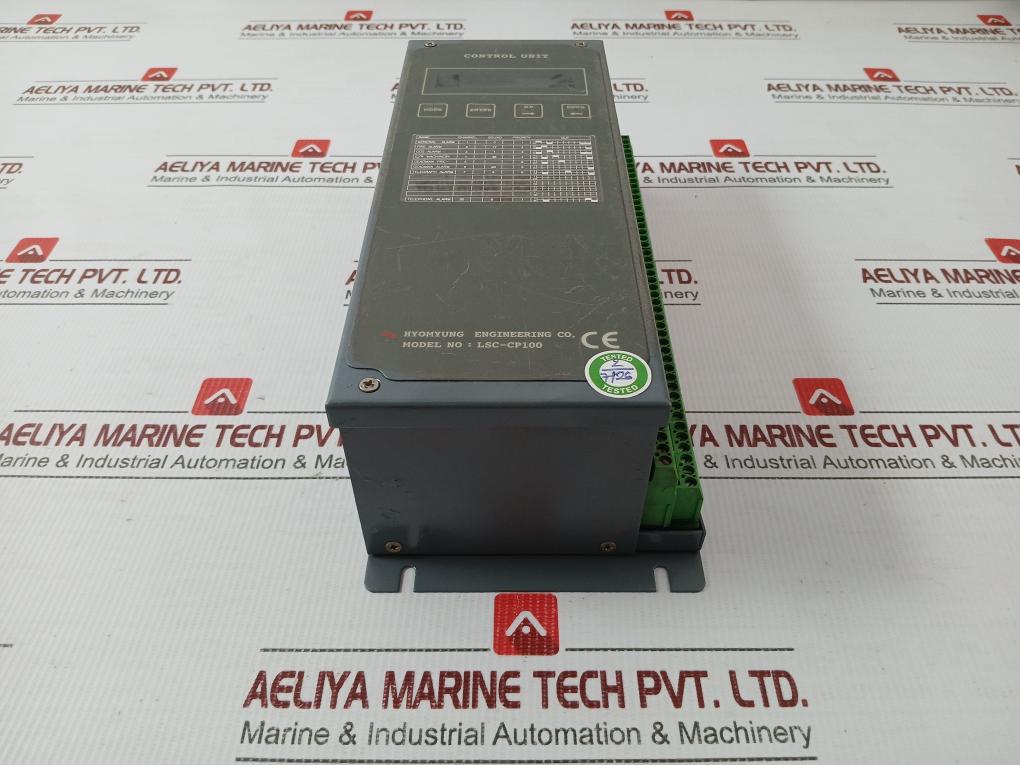 Control Unit Lsc-cp100 Hyomyung Engineering 24Vdc