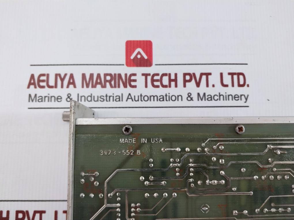 Control Rack Module 9603, 1026, 8991 Rev. E 1981 Integrated Power Systems