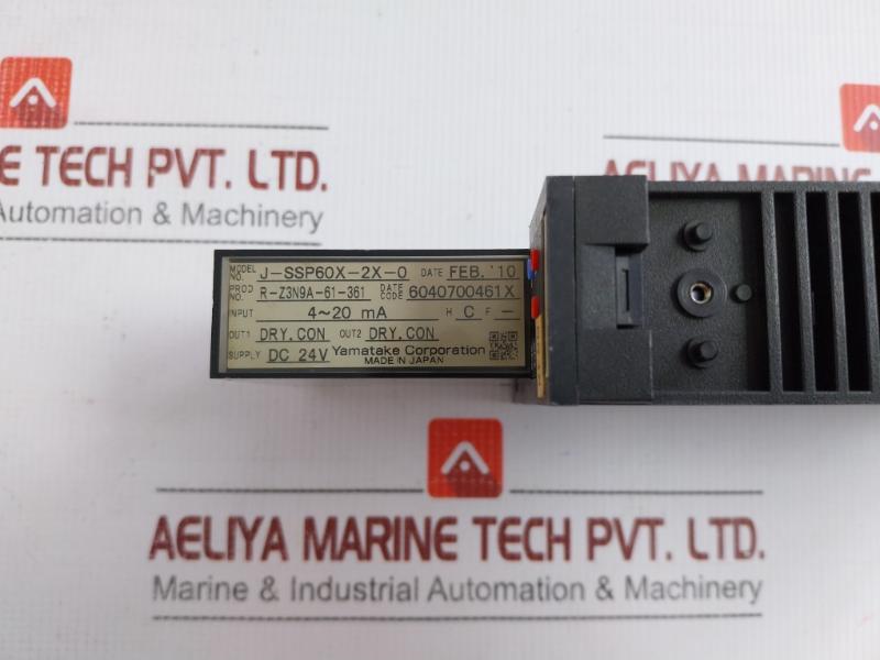 Controller Dc 24V Yamatake J-ssp60X-2X-0