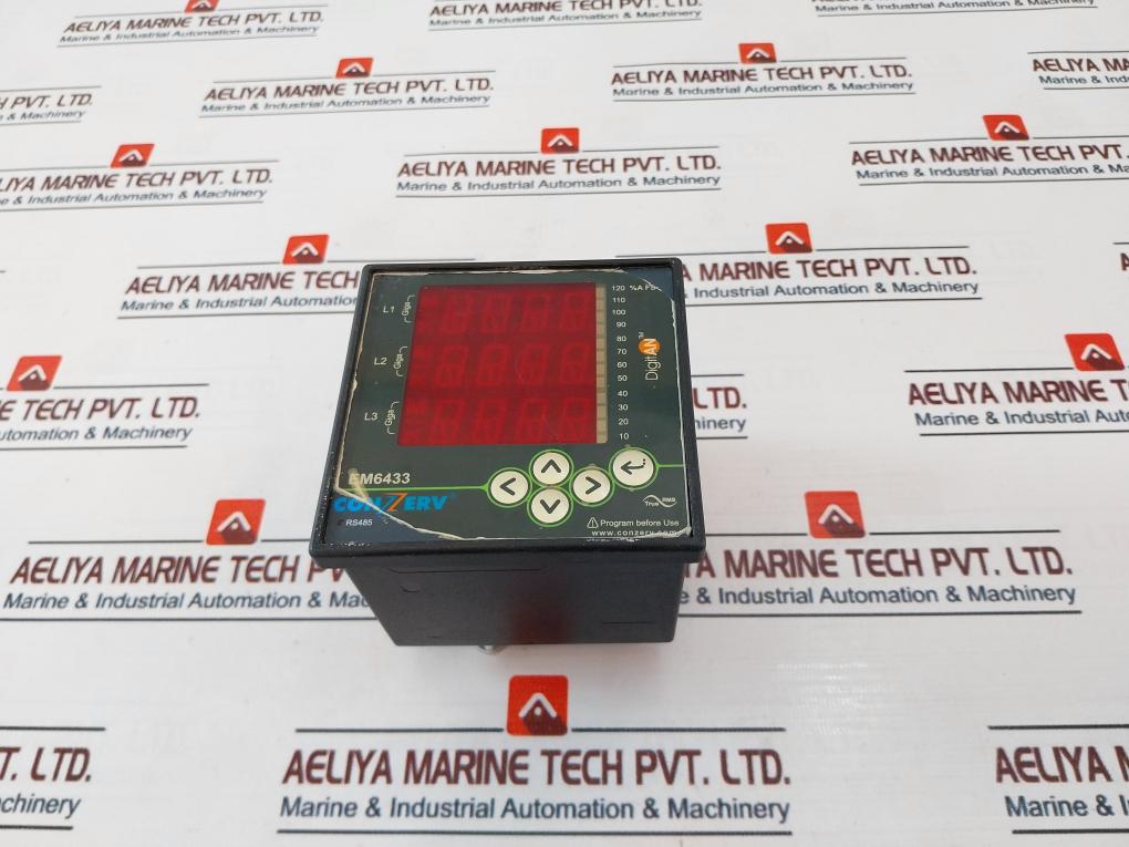 Conzerv Em6433 Rs 485 Power & Energy Meter