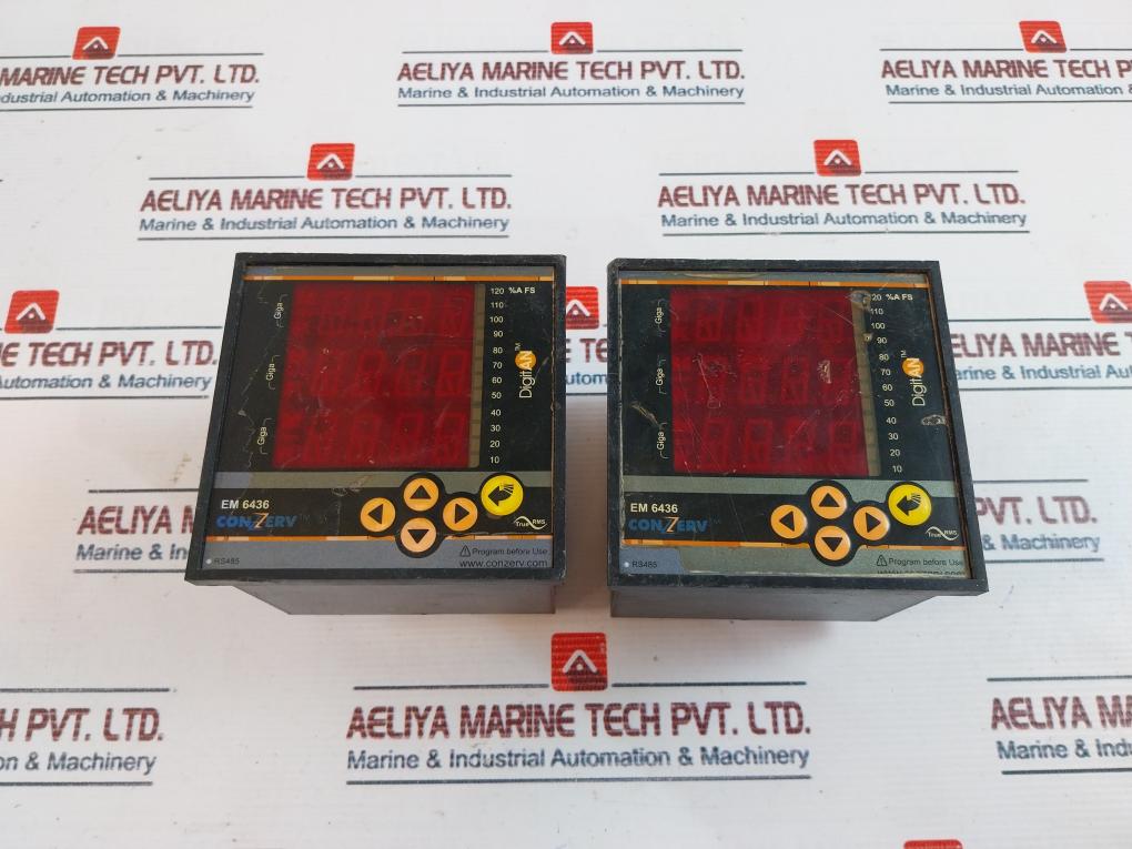 Conzerv Em 6436 Digital True Rms Energy Meter Ver 03.03.05