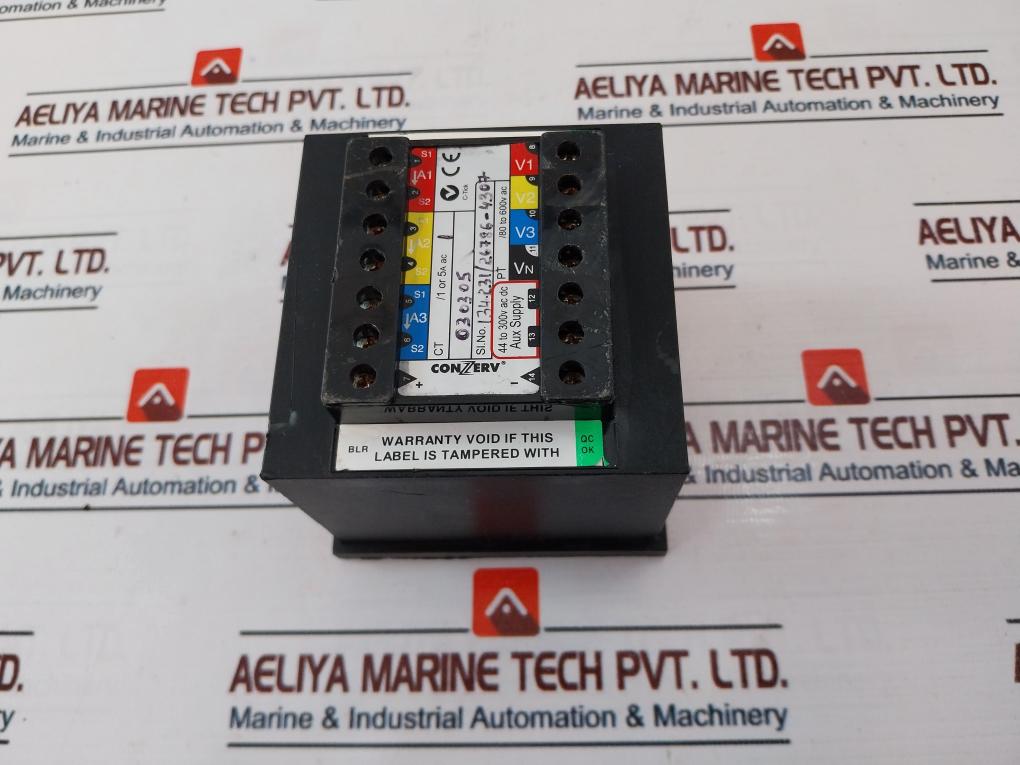 Conzerv Em 6436 Power Meter 44 To 300V Ac Dc
