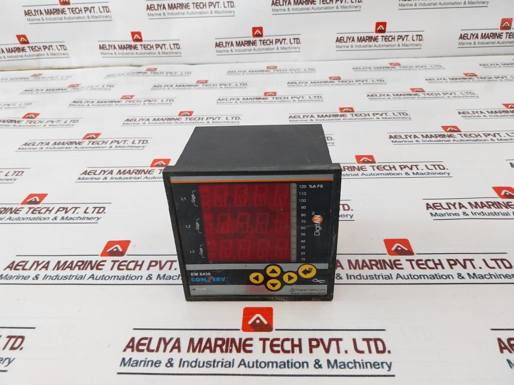 Conzerv Em 6436 Power Meter 44 To 300V Ac Dc