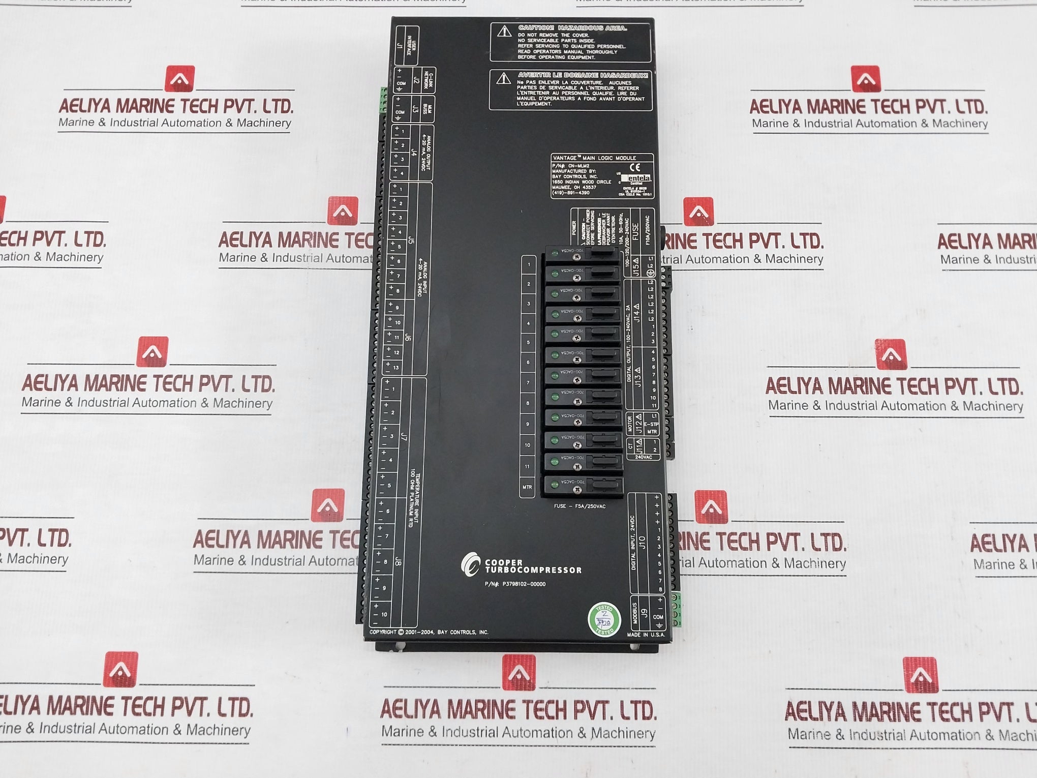 Cooper-Turbocompressor-Main-Logic-Module-24vdc-CN-MLM2-Bay-Controls-1