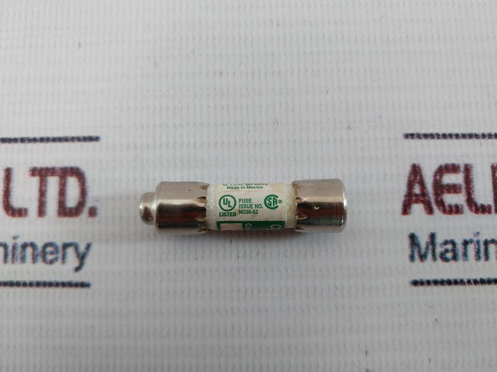 Lot of 5X Cooper Bussmann FNQ-R-1 Class CC Time Delay Fuse 600Vac