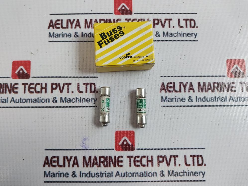 Lot of 5X Cooper Bussmann Fnq-r-2-1/2 Class CC Fuse 600 Vac