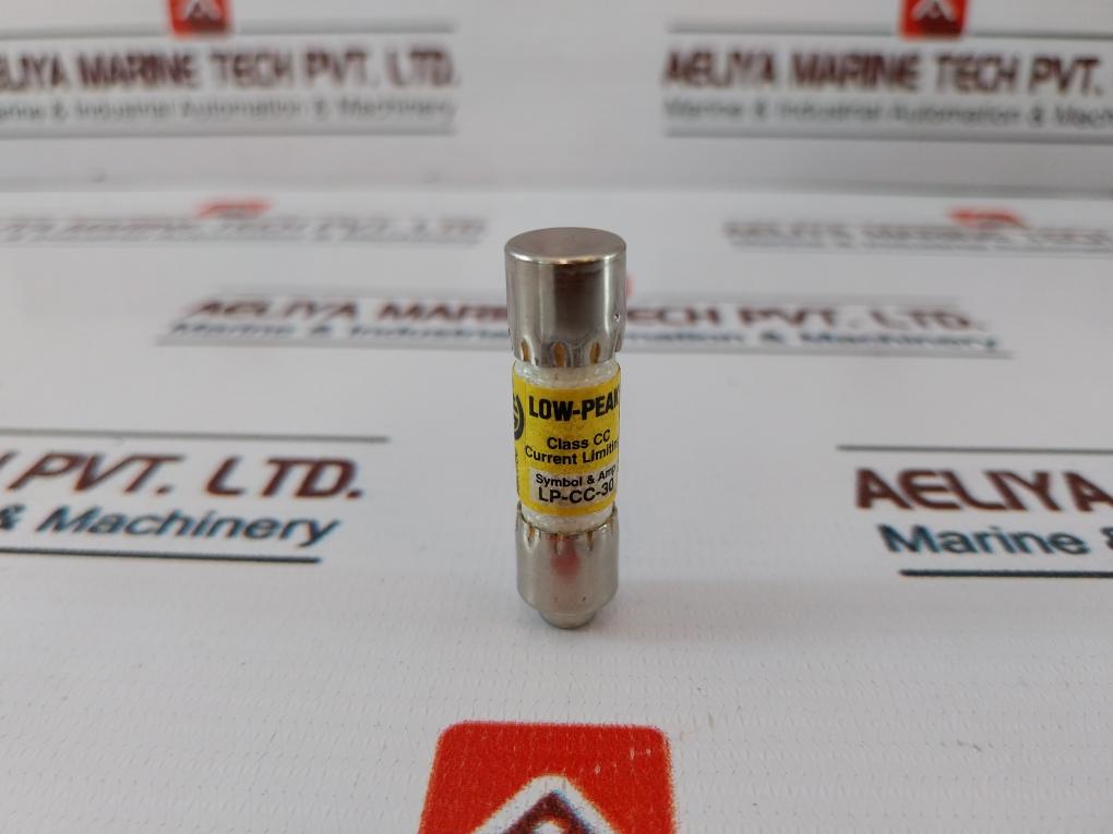 Lot of 7X Cooper Bussmann LP-CC-30 Time Delay Fuse