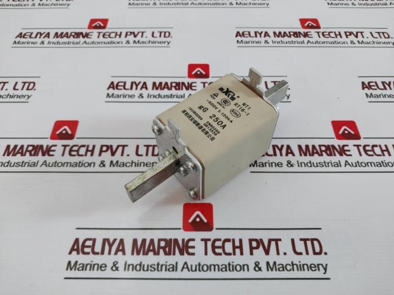 Cooper Xi'an Fuse A005751 500v 250a, I1 120ka, Iec60269 , Nt1 Rt16-1