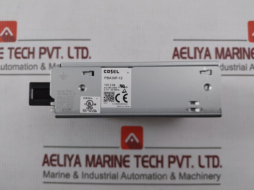 Cosel Pba30F-12 Switching Power Supply Ac100-240V 0.7A 50-60Hz 18Awg-0.6Nm