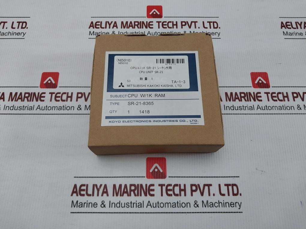 Cpu-Programmable-Control-Unit-By-Koyo-Electronics-Sr-21-8365-11