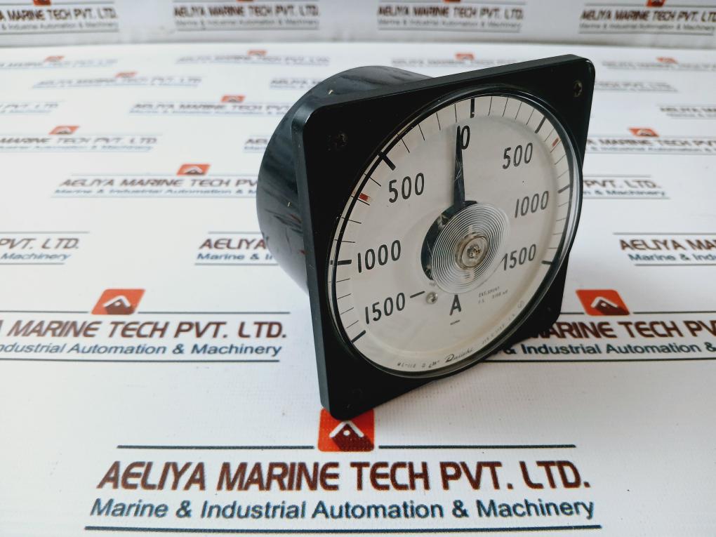 Crompton 0-6A Panel Ammeter 244-01AG