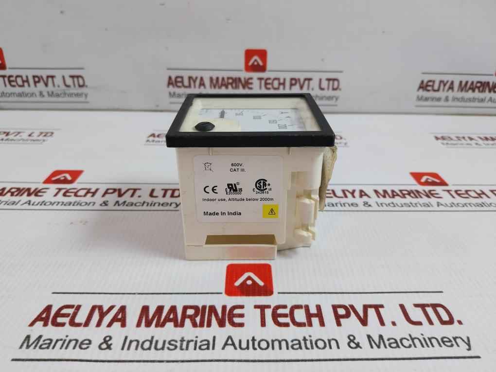 Crompton Control Analog Ammeter 600V 50/60 Hz Ip54 Part No E243-026G