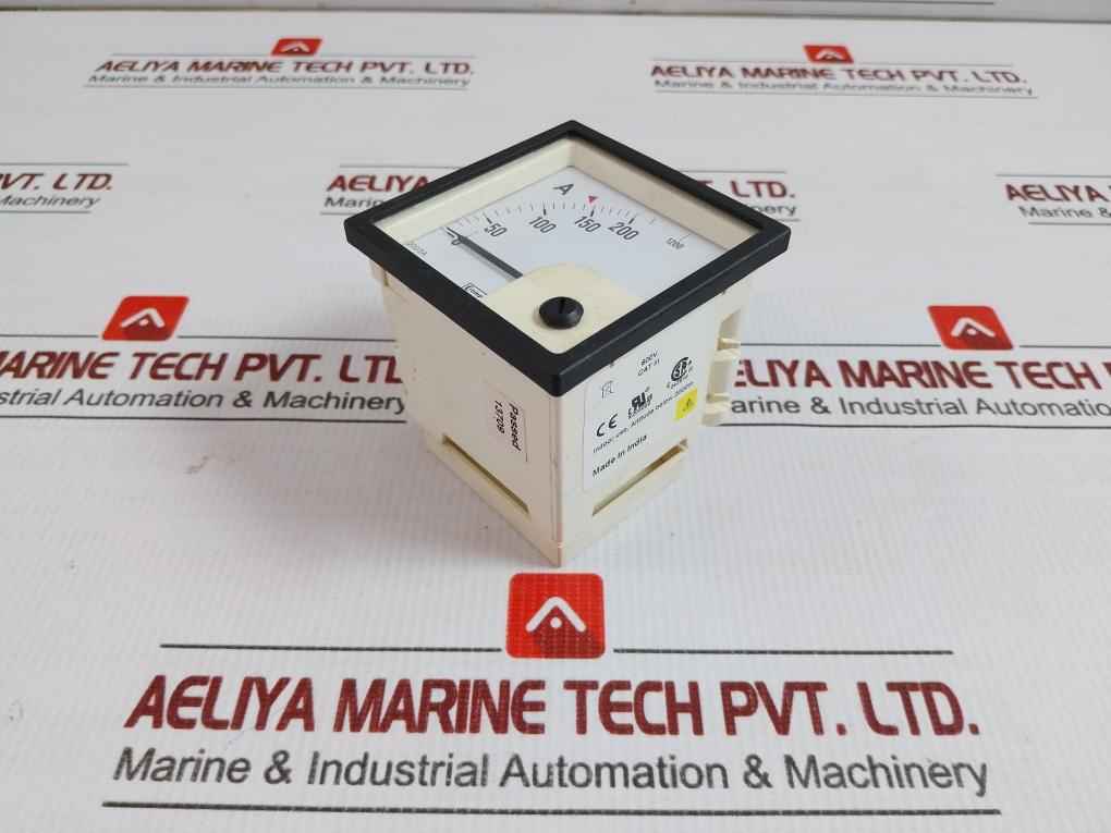 Crompton Control Analog Ammeter 600V 50/60 Hz Ip54 Part No E243-026G