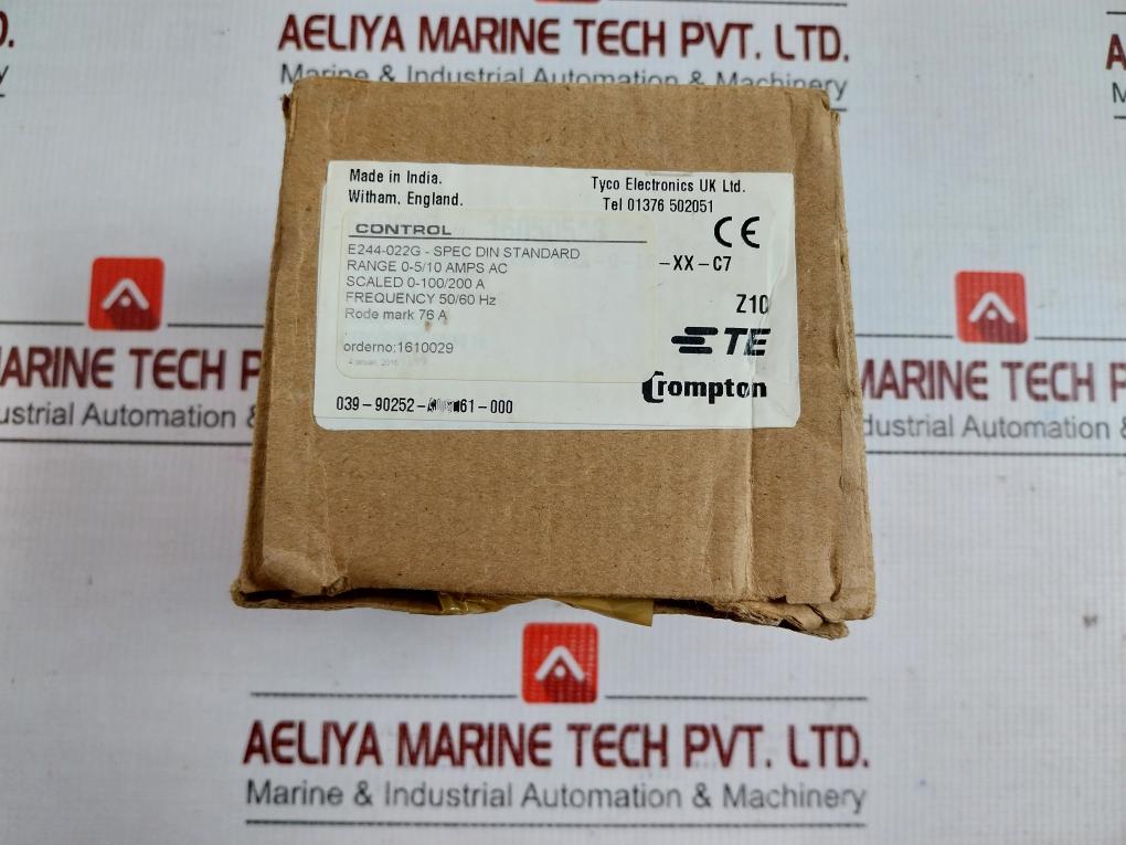 Crompton E244-022G-spec Din Standard