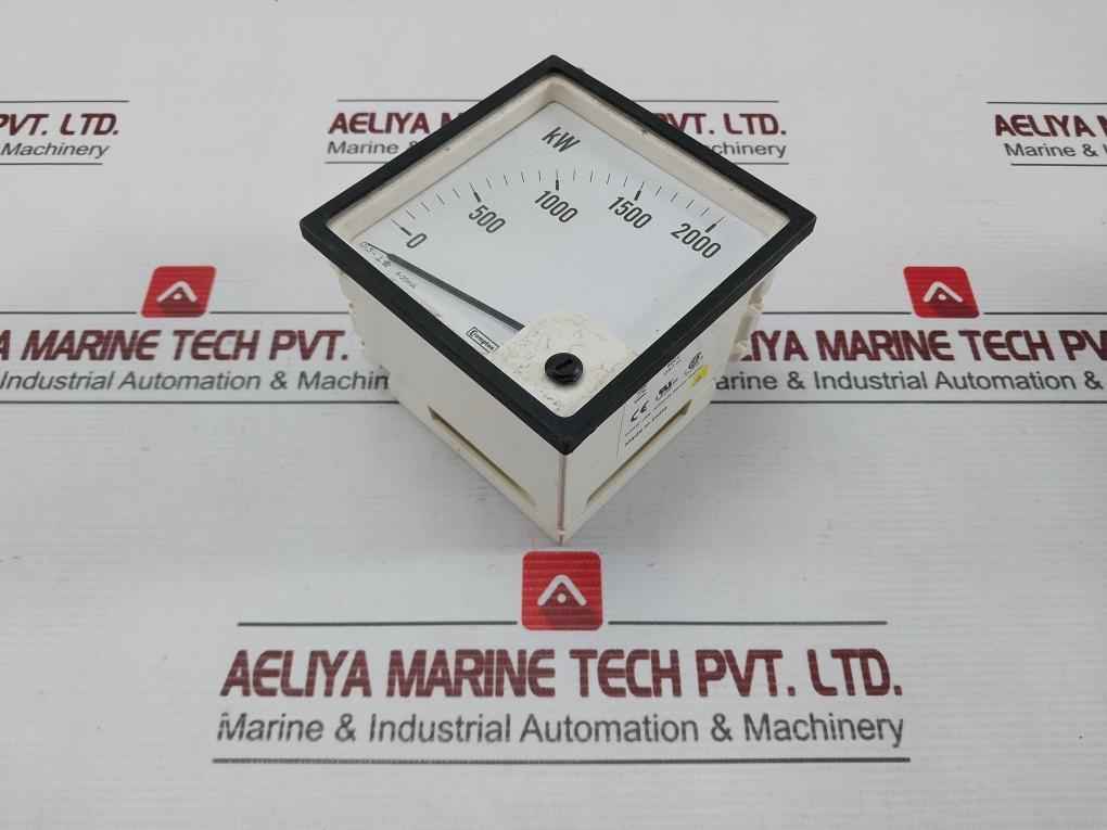 Crompton Power Factor Meter 0-2000Kw 4-20Madc E203000