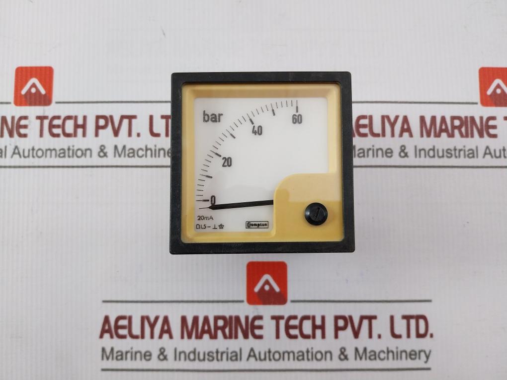 Crompton E24301Aghfzu Pressure Transmitter 20Ma 0-60 Bar
