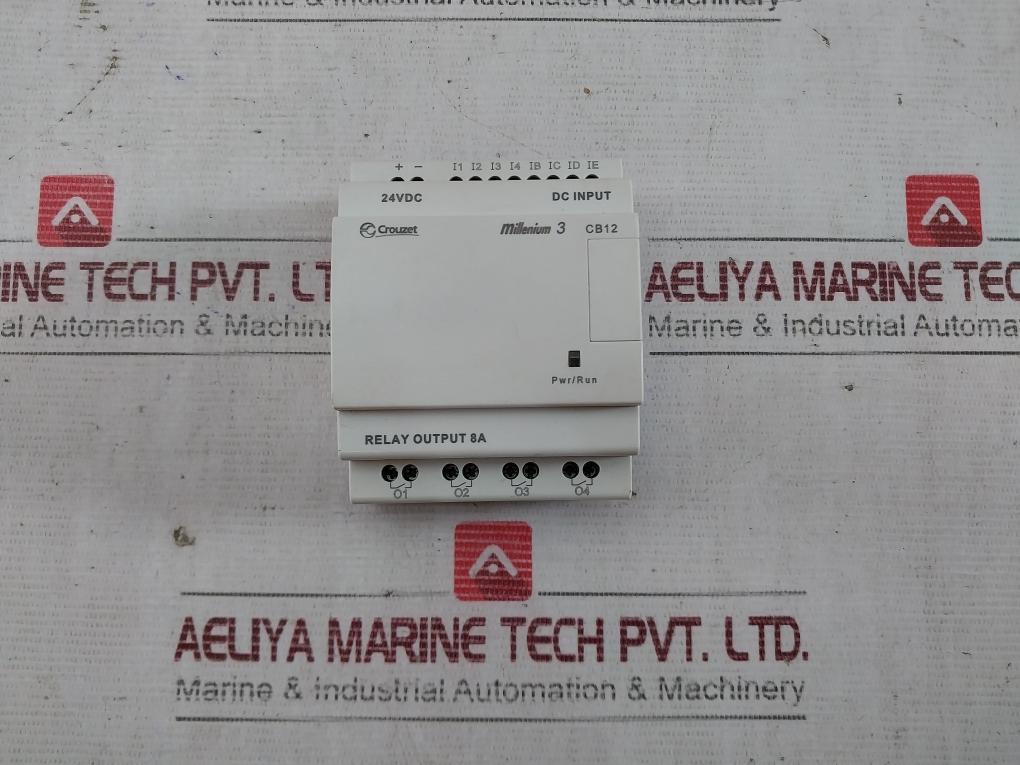 Crouzet Cb12 Millenium 3 Relay Output 88 970 021 24Vdc 8A 250Vac