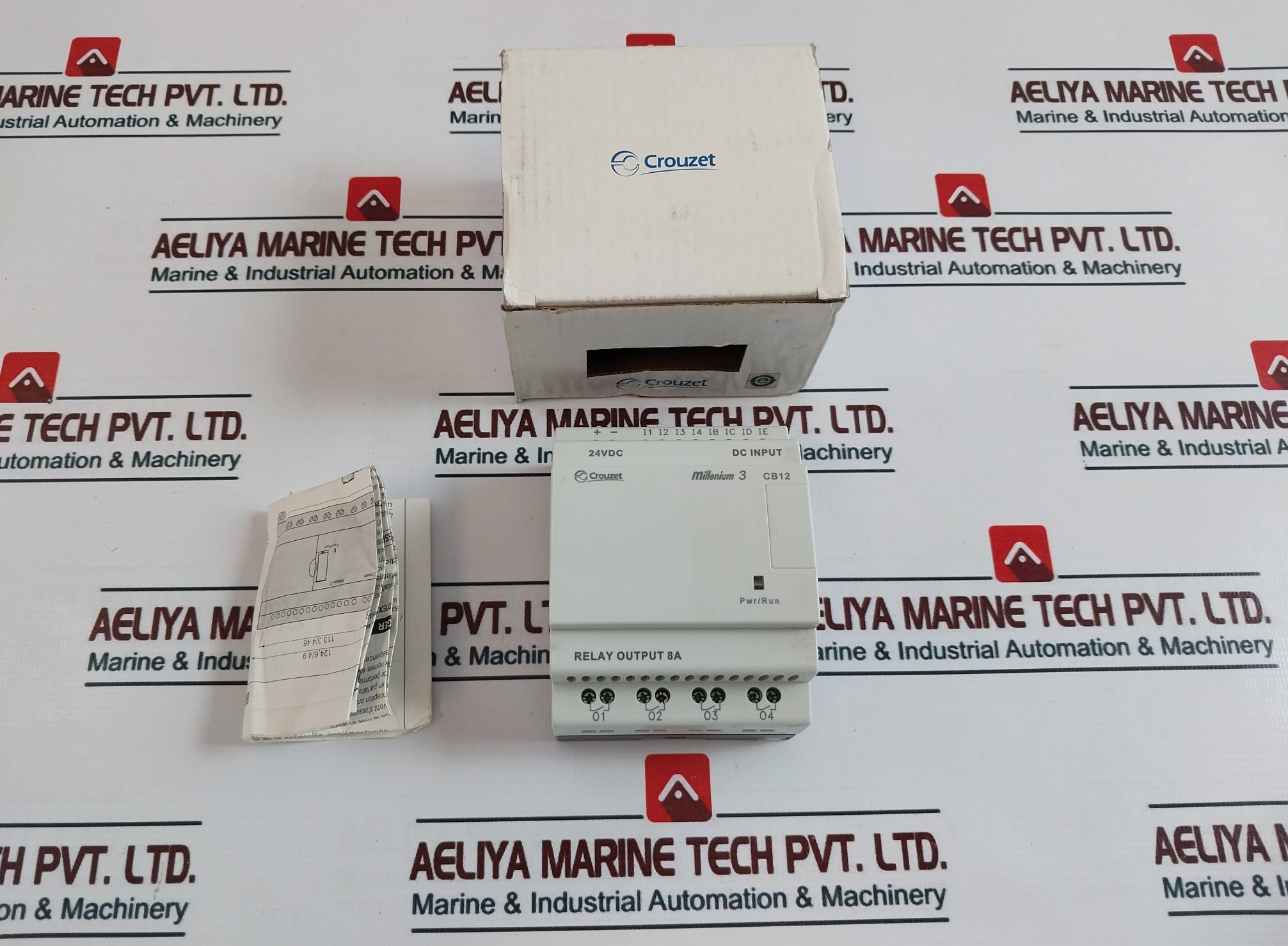 Crouzet Millenium 3 Cb12 Programmable Logic Controller 88 970 021 8A/250Vac
