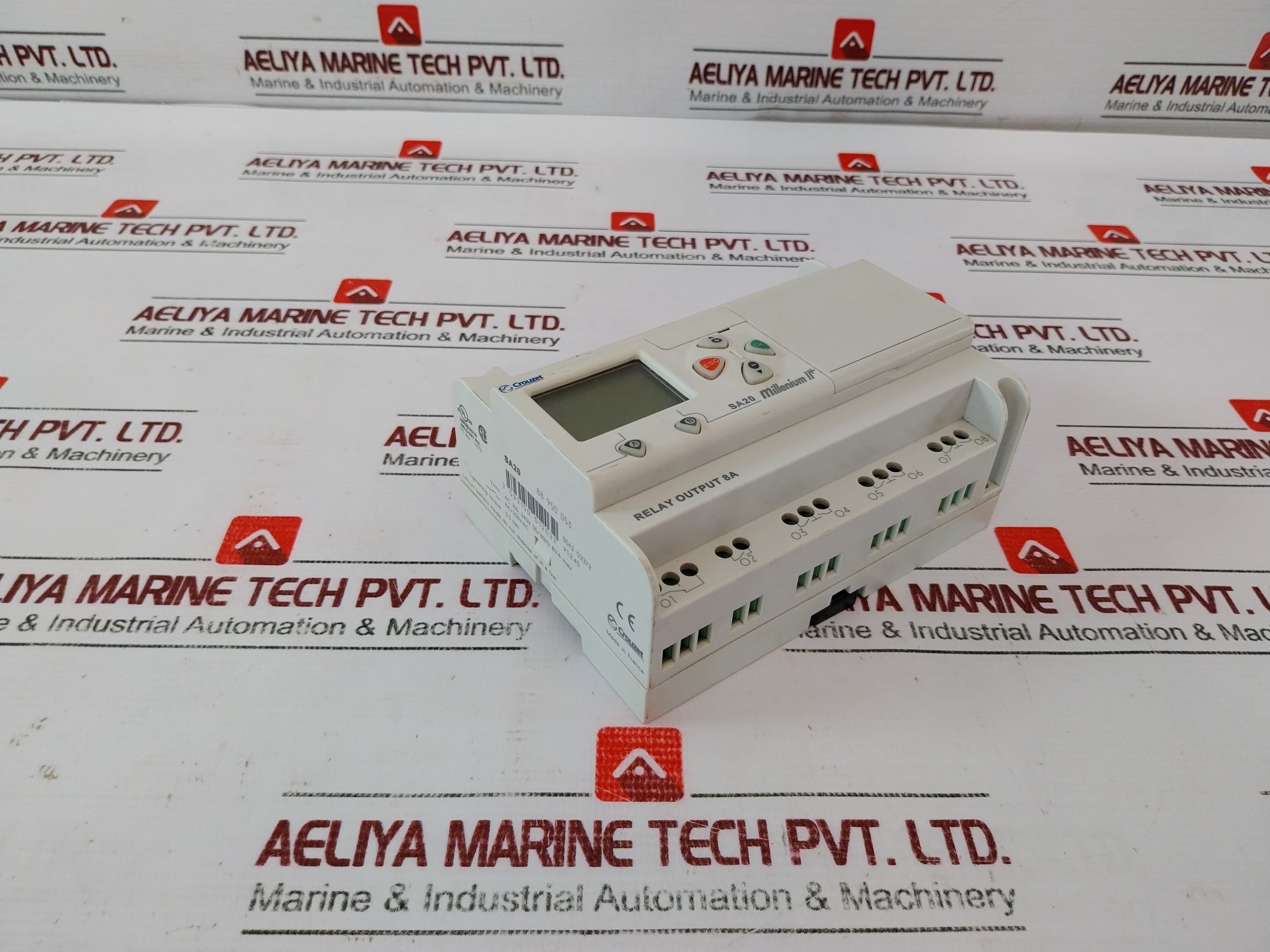 Crouzet Sa20 Millennium Ii+ Logic Controller 100-240V Ac 8A, 0542 03372