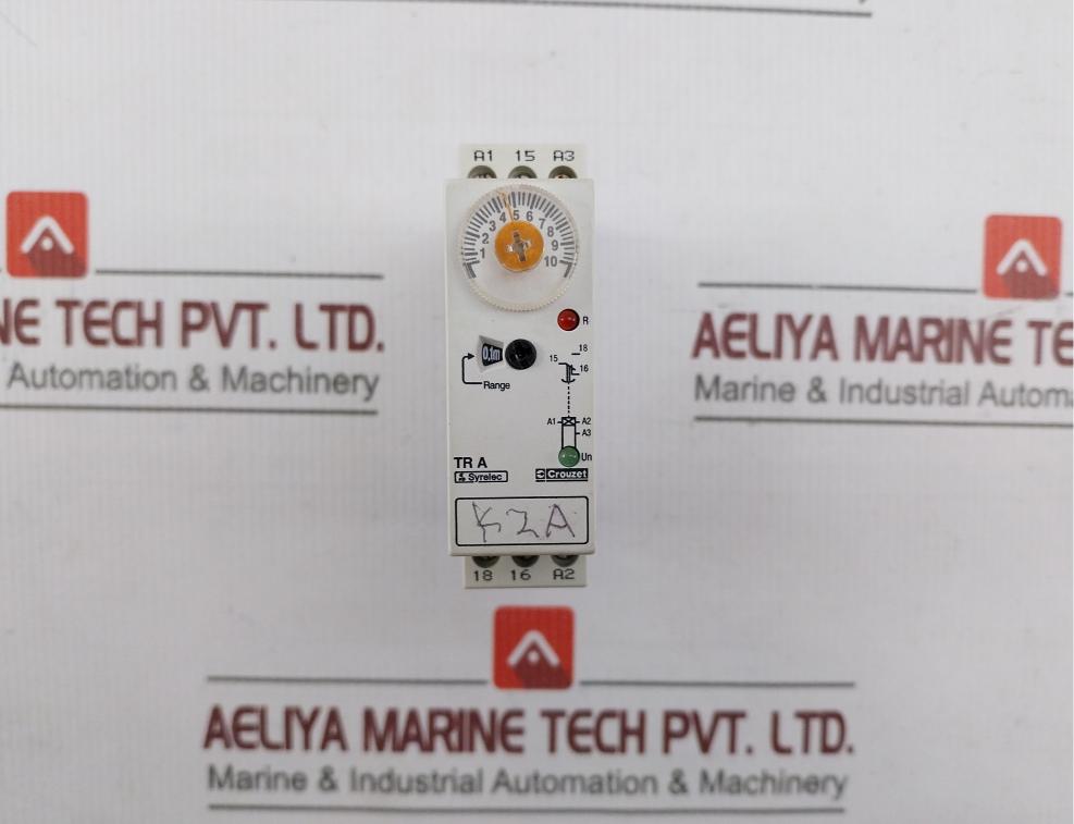 Crouzet Tr A Time Delay Relay 0.1sec-10hr,24vac