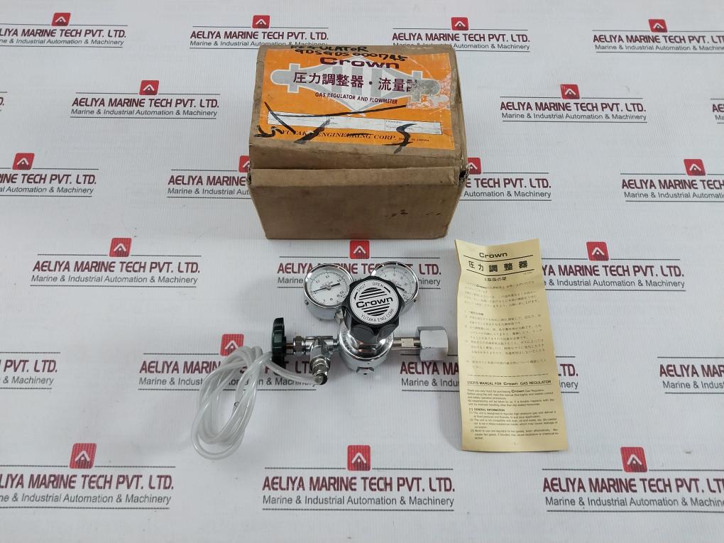 Crown Fr-is-op Gas Regulator And Flowmeter