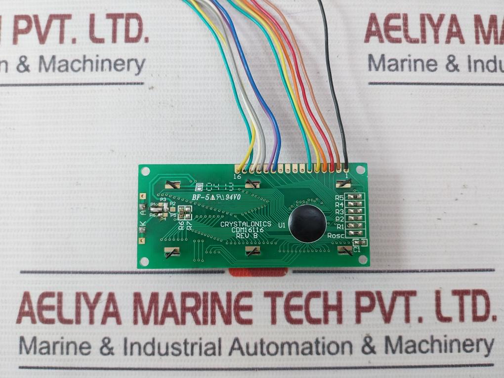 Crystalonics Cdm16116 Lcd Display Module Pcb Rev-b